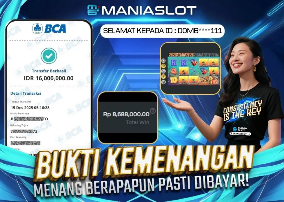 MANIASLOT-BCA