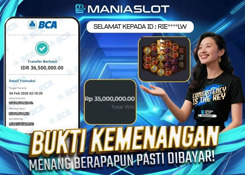 MANIASLOT-BCA